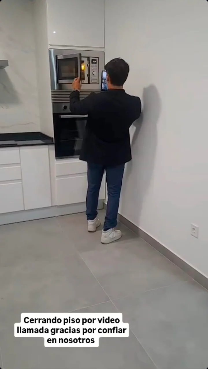 Home walkthrough over a video call